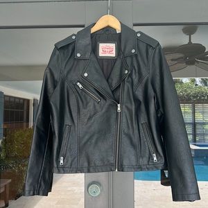 Women's Black Leather Jacket